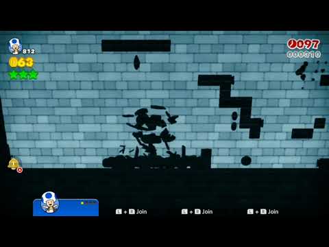 Super Mario 3D World (Switch) 10-4 Speedrun - Time: 13 (TWR)