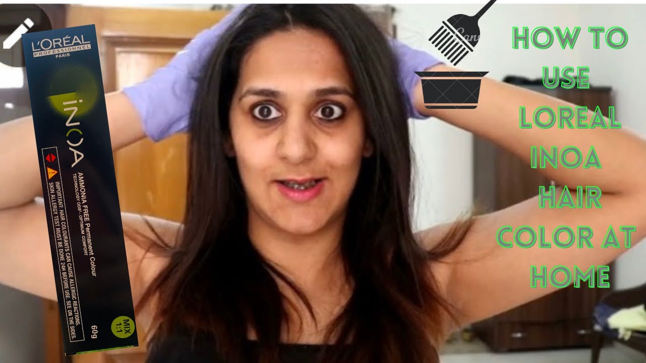 Watch video How to use Loreal Professional Inoa Color at Home / Loreal INOA Color Usage and Demo Now How to use Loreal Professional Inoa Color at Home / Loreal INOA Color Usage and Demo