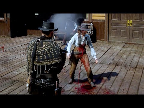Red Dead Redemption 2 - Brutal Killing Moments (part - 3)