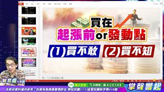 【掌聲響起】#賴昇楷 0418 強勢股《雷虎、叡揚…》漲多休息，《華星光、普安…》接棒奮起，中小股輪流出頭天，盤面湧現獲利回吐賣壓有助挑出強股，看好誰呢? (圖)