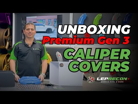 Unboxing of Premium Generation 3 Caliper Covers from Leprecon Plus