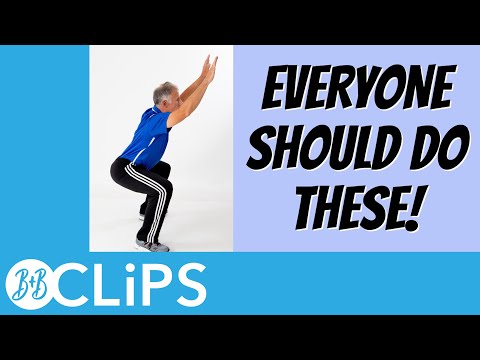 How & Why Everyone Should Do Air Squats (60 Sec Video)