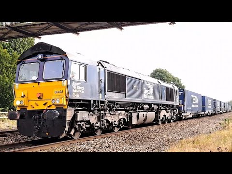 66422 4E49 Daventry to Doncaster at Duffield on 8th October 2023
