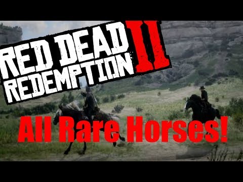 All Rare Horses in Red Dead Redemption