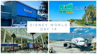 WALT DISNEY WORLD & FLORIDA VLOG - SEPTEMBER 2022 - DAY 14 - LAST DAY & FIRST TIME TERMINAL C MCO