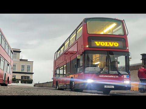 Redroutemaster PVL294 (Ex go ahead London)(Plaxton President Volvo B7TL ZF) with full kickdown.
