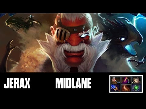 Solo Mid Disruptor by Jerax - Top MMR Pro Player | Dota 2