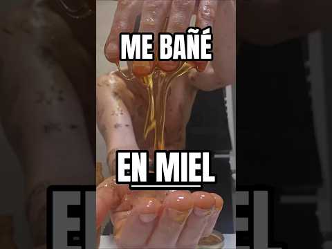 Me bañé en miel para borrar mis tatuajes 🍯