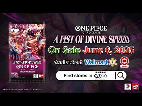 ONE PIECE CARD GAME BOOSTER  -A FIST OF DIVINE SPEED- [OP-11] Trailer