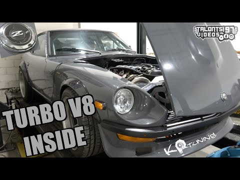 600whp Turbo 4.8L Swapped Datsun 240Z Dyno Session - K.P. Tuning