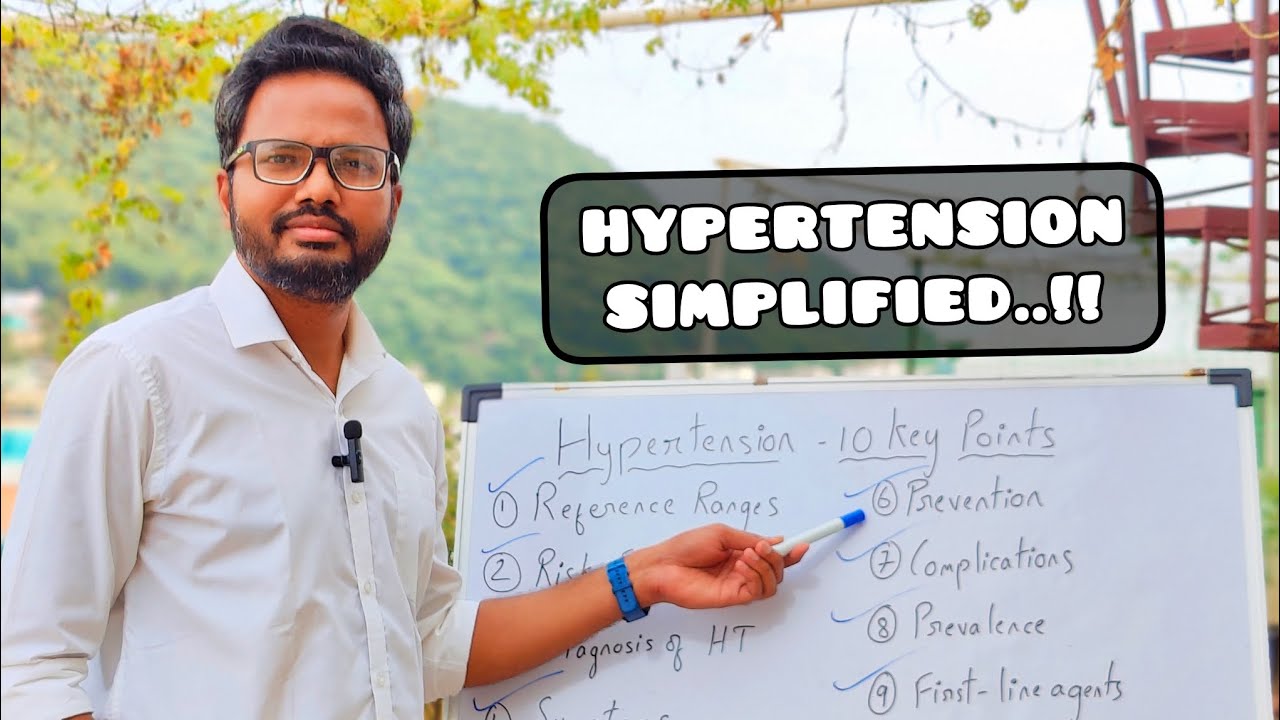 LIVE 🔴 | Hypertension - Overview