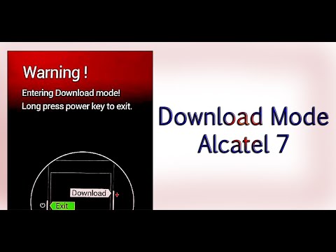 Download Mode ALCATEL 7
