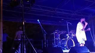 Dominique Posey killing it live Hometown show Art Walk after party September 8th, 2018