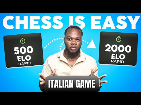 How I Got From 500 To 2000 ELO in Chess with The Italian Game