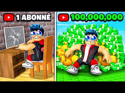 I WAS POOR ON ROBLOX BUT THEN I BECAME A RICH YouTuber!