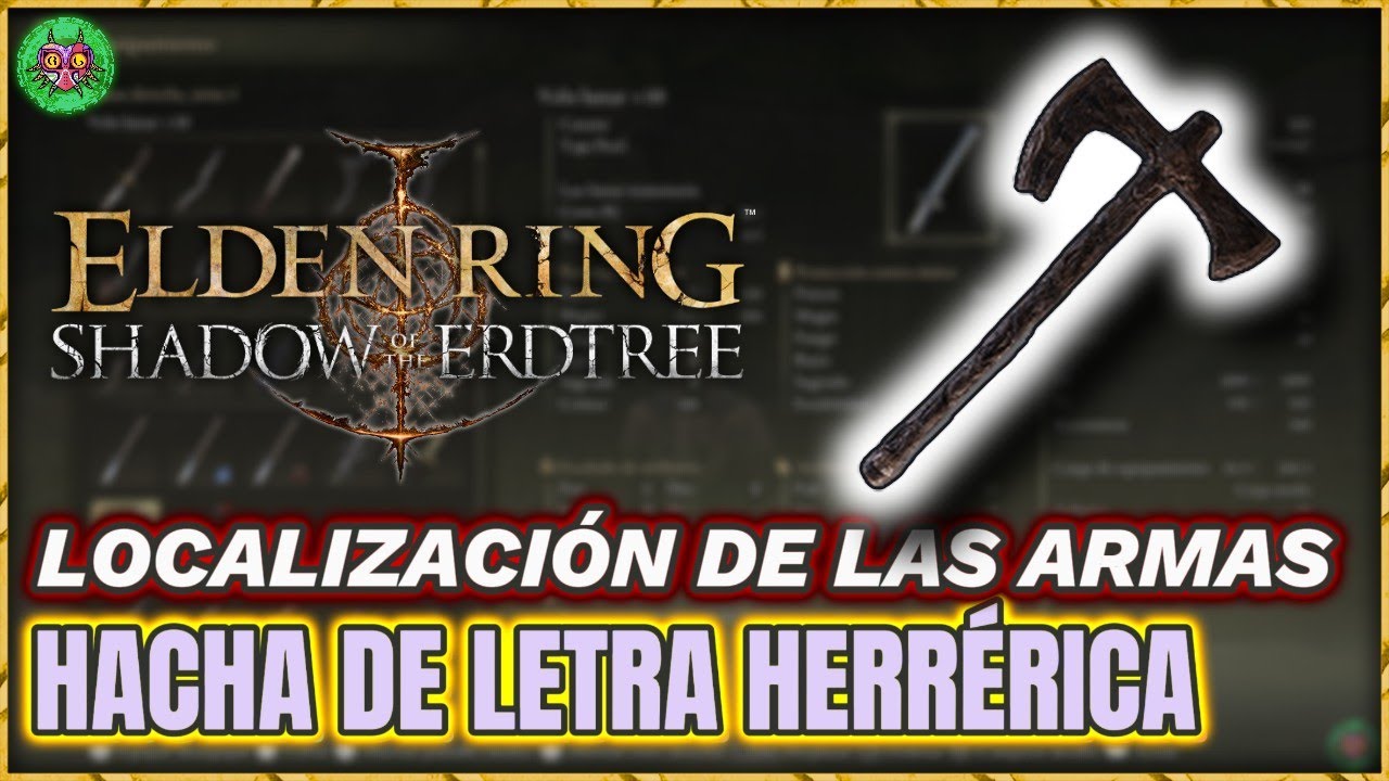 Localización HACHA DE LETRA HERRÉRICA | Elden Ring: Shadow of the Erdtree