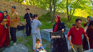 Ibrahim and Soghari's trip to meet and help the families of Masoud and Dariush❤️👨‍👩‍👧‍👦
