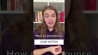 Louis Vuitton pronunciation - How to pronounce Louis Vuitton in #french - #louisvuitton