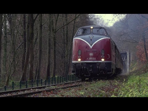 V 200 033 im Einsatz auf der RuhrtalBahn (4K)
