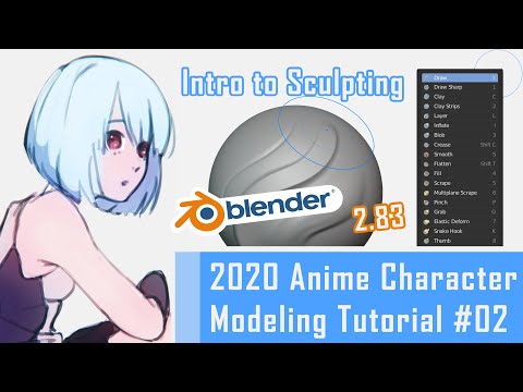 01 Anime Character 3D Modeling Tutorial 2020 – Collecting Reference