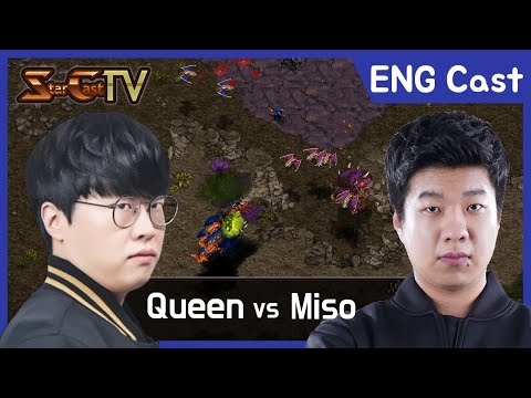 [ENG] Queen v Miso on Fighting Spirit (ZvZ) - Starcraft Remastered (StarCastTV English) N-344