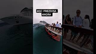 iiInsta360 x4  Camera de Ação MSC PREZIOSA navio Santos cruzeiro @insta360navios  angra  #shorts