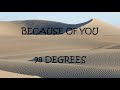 Because Of You 98 Degrees Lyrics
