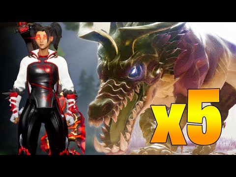 Solo Warpike vs 5 Stormclaws - Dauntless Warpike Build