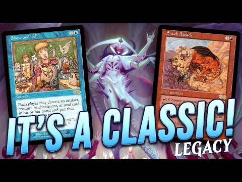IT'S A CLASSIC COMBO! Legacy Sneak & Show — Show and Tell + Sneak Attack | Magic: The Gathering MTG