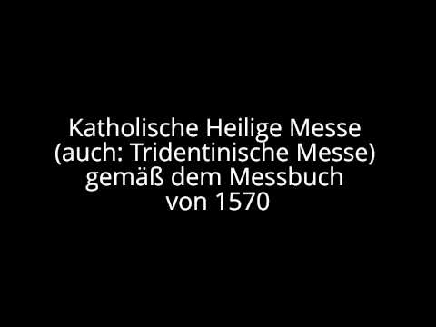 Katholische Heilige Messe