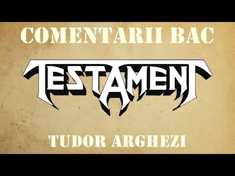 Tema si viziunea despre lume in Testament de Tudor Arghezi #arta poetica interbelica