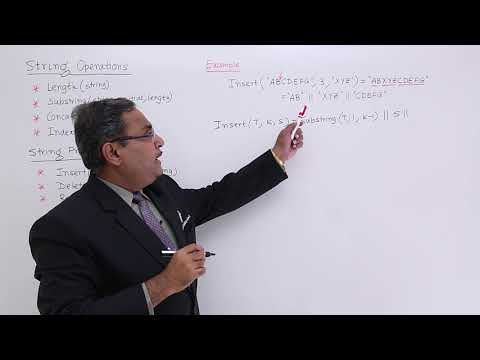 String Processing Insert