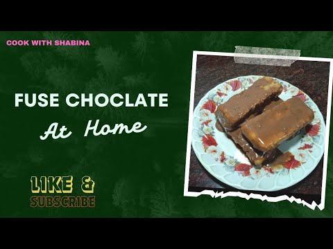 Fuse chocolate at home by Cook with Shabina