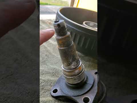 Trailer Torsion Axle Replacement Spindle arrived!