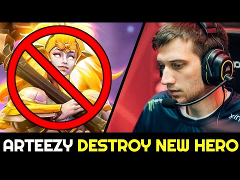 ARTEEZY destroy New Hero Dawnbreaker with Naga Siren 7.29 Dota 2