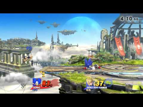Sonic vs Zero Suit Samus