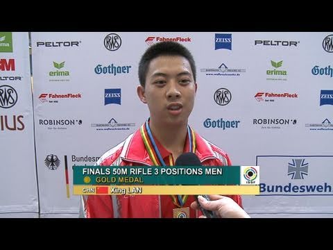 50m Rifle 3 Positions Men Interview - World Cup Series 2011, Rifle & Pistol Stage 6, Munich (GER)