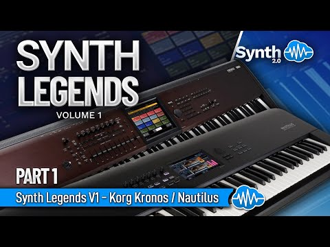 SLG001 - Synth Legends V1 - Korg Kronos Series ( 34 presets ) - Video Preview 1