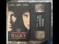 Opening To Malice 1999 VHS