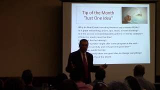 Tip of the Month "Just One Idea" by Dennis Henson