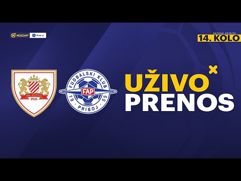 Borac 1926 - FAP Mozzart Bet Prva liga Srbije 2025/26 14. Kolo
