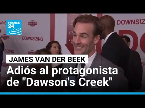 Muere James Van der Beek, actor de Dawson crece, a los 48 años
