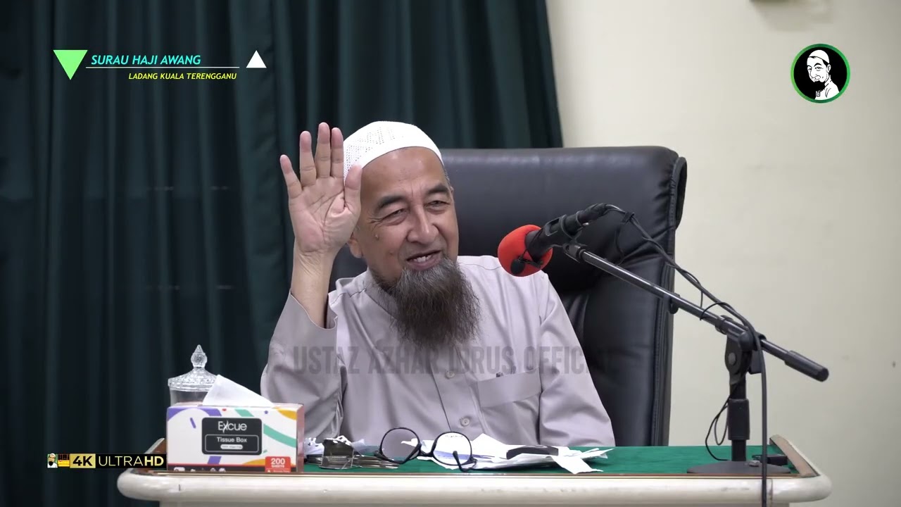 Tengah Solat Ada Orang Datang Betulkan Kiblat Kita - Ustaz Azhar Idrus