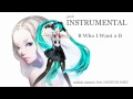 Namie Amuro -「B Who I Want 2 B」【INSTRUMENTAL】カラ ...