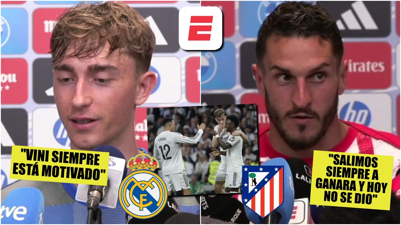 Huijsen y Koke REACCIONAN al REAL MADRID vs ATLÉTICO DE MADRID, Vini Jr, Mbappé y la Champions