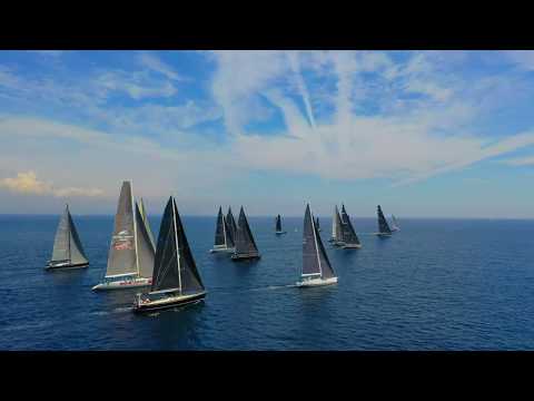 Départ de la course Offshore Rolex Giraglia 2019 de Saint-Tropez (images Jean-Louis CHAIX)