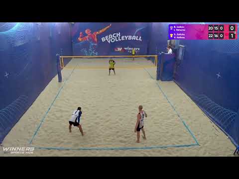 12:55 B. Isakov / I. Yehorov - S. Zalizko / V. Kelbas 03.07.2022 | Winners Beach Volleyball