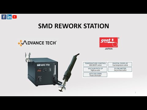 XFC-110 Digital Display SMD Rework Station