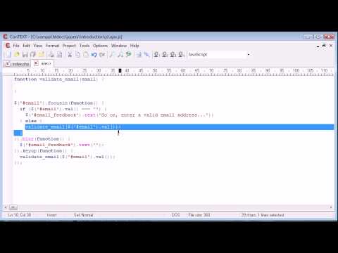jQuery Tutorial 1 Introduction to jQuery