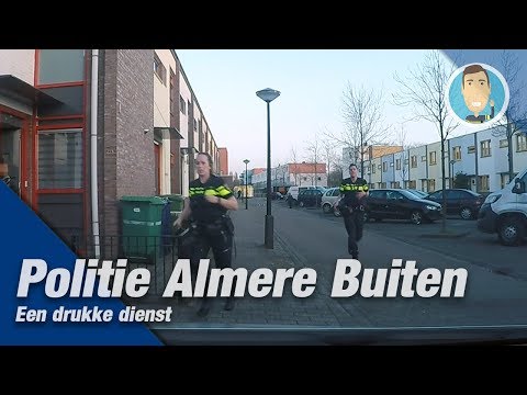 POLITIE Een middagdienst in Almere samen met Doenja. 👮‍♂️